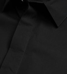 Shirt With Classic Collar | Men | Black