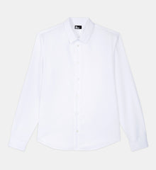 Shirt With Classic Collar | Men | White