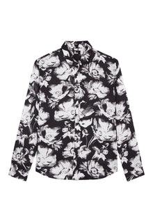 Printed Shirt | Men | Black x White