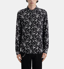 Printed Shirt | Men | Black x White