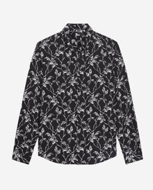 Printed Shirt | Men | Black x White