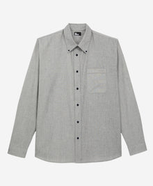 Oxford Shirt | Men | Grey