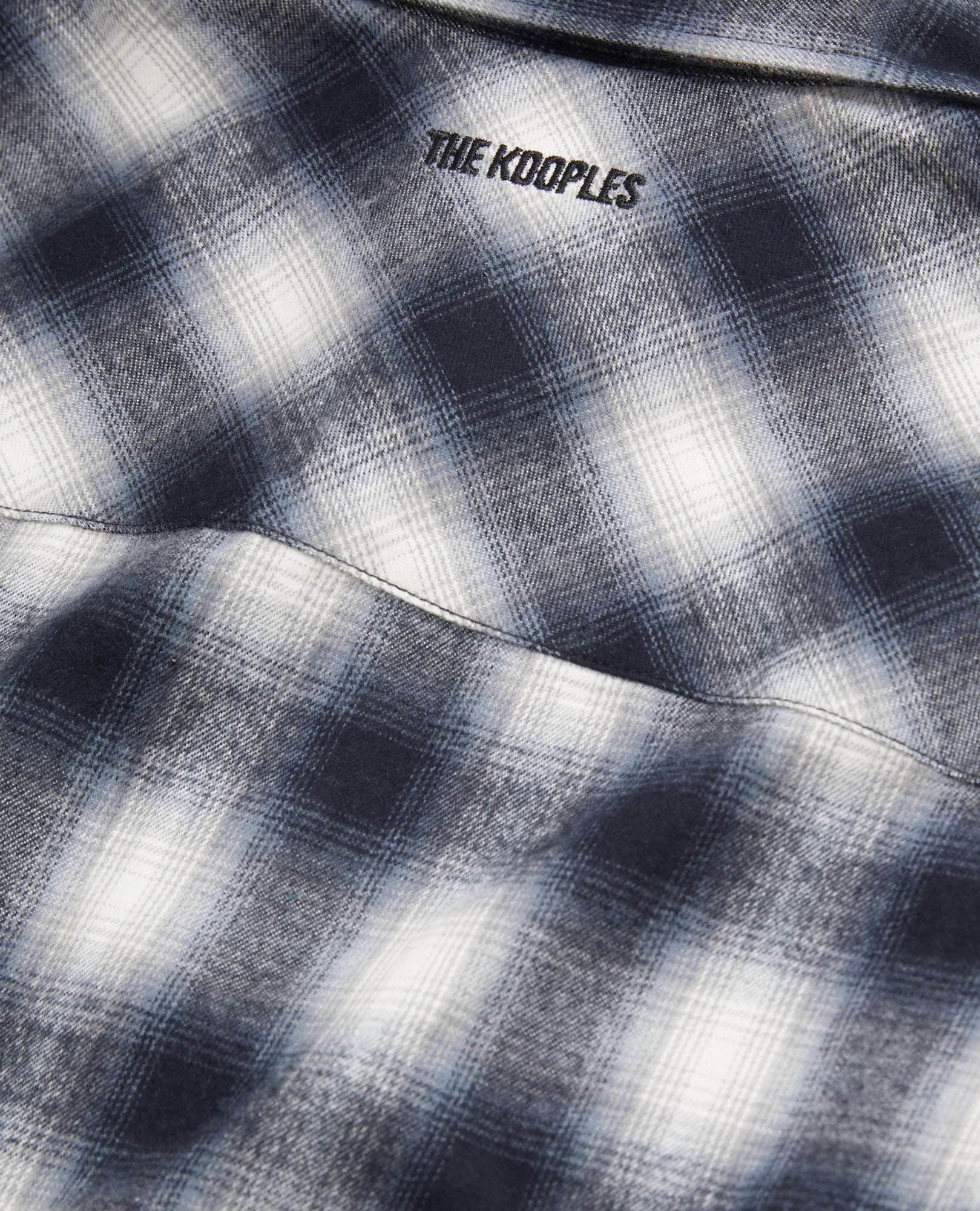 Checked Overshirt | Men | Black x White