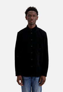 Corduroy Shirt | Men | Black