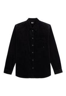 Corduroy Shirt | Men | Black