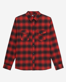 Checke Shirt | Men | Black x Red