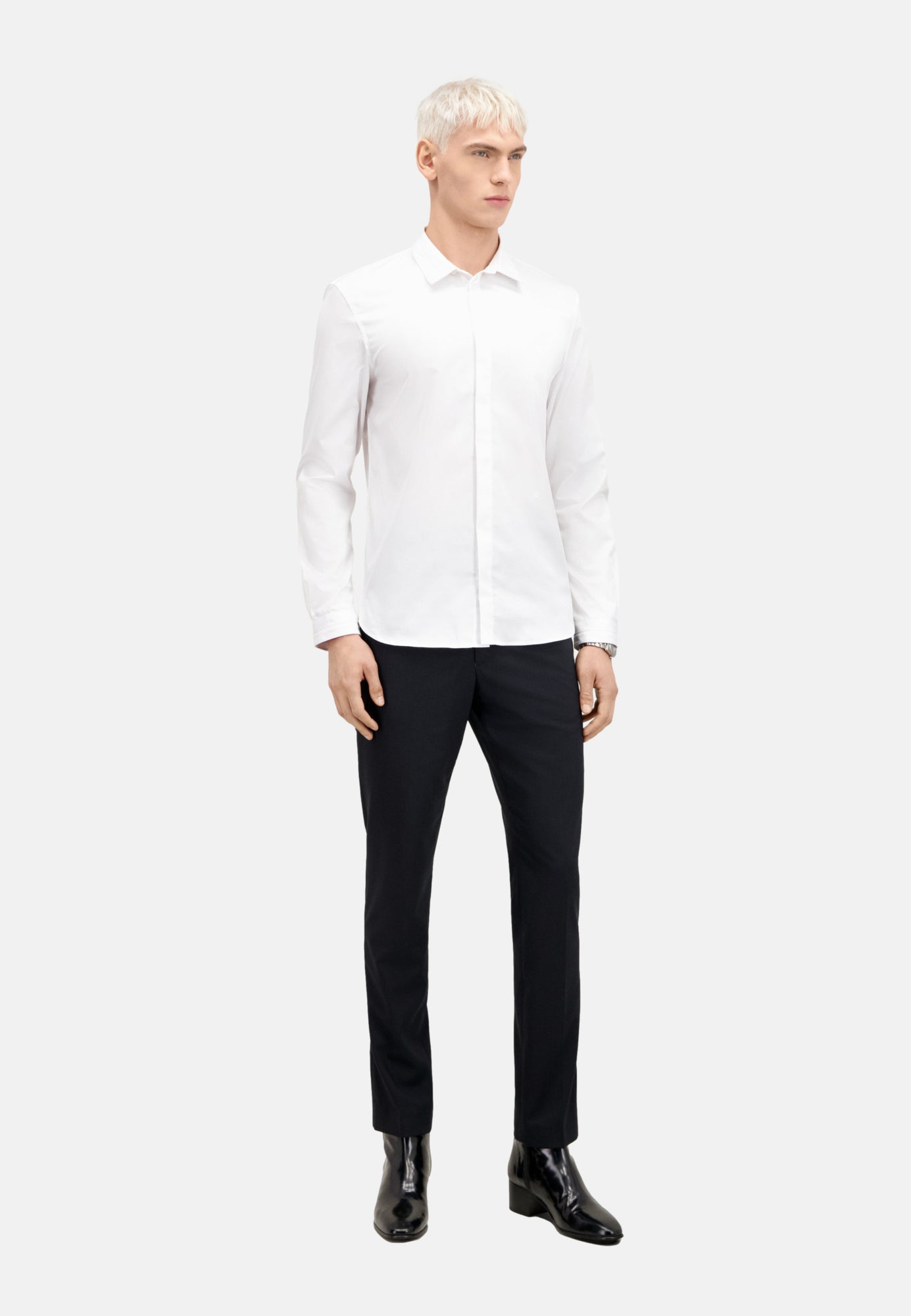 Smart Twill Shirt | Men | White