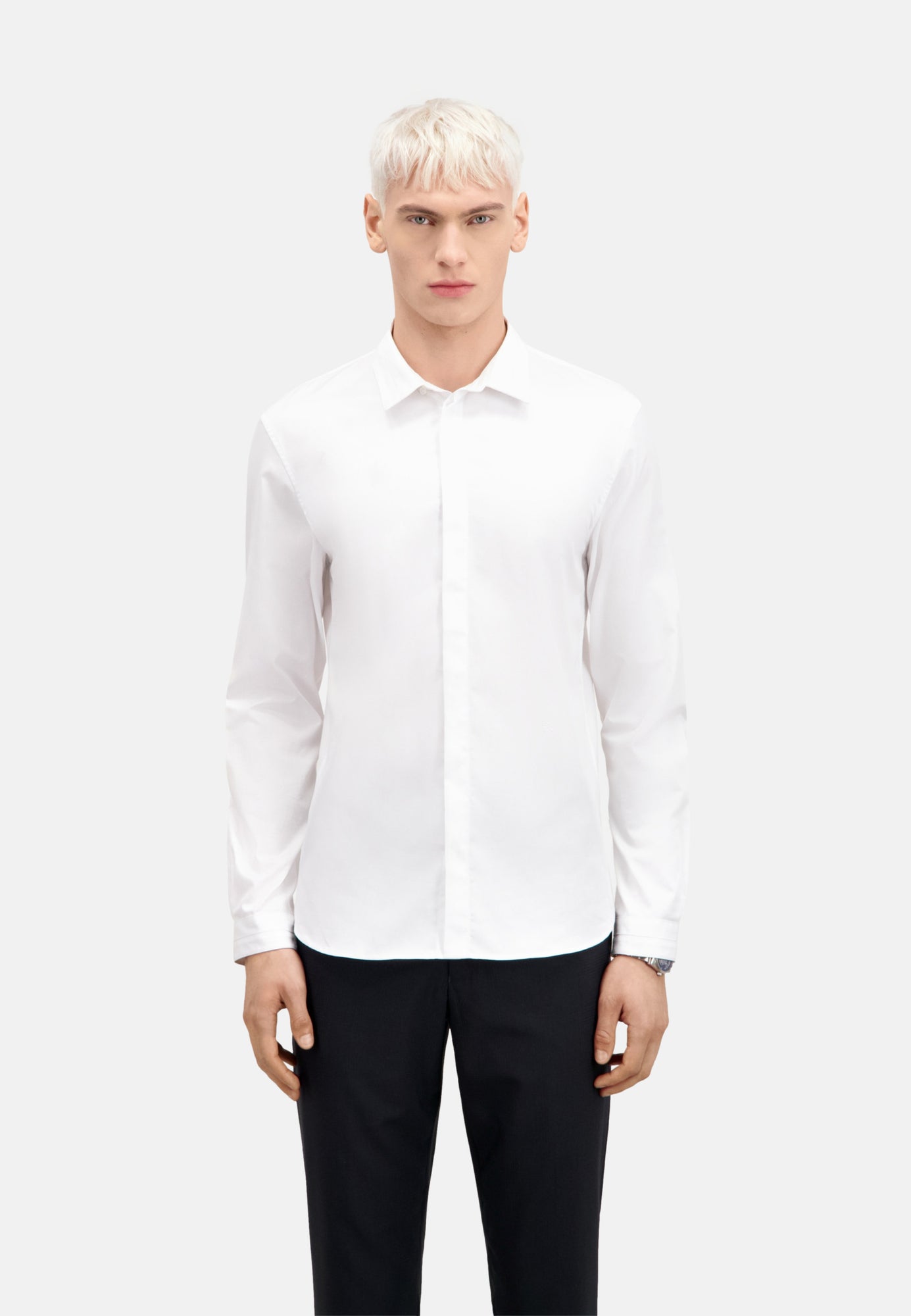 Smart Twill Shirt | Men | White