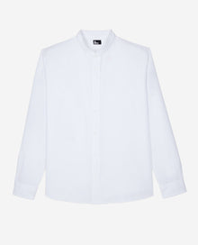 Cotton And Linen Shirt | Men | White