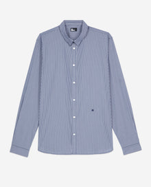 Striped Shirt | Men | Navy x White