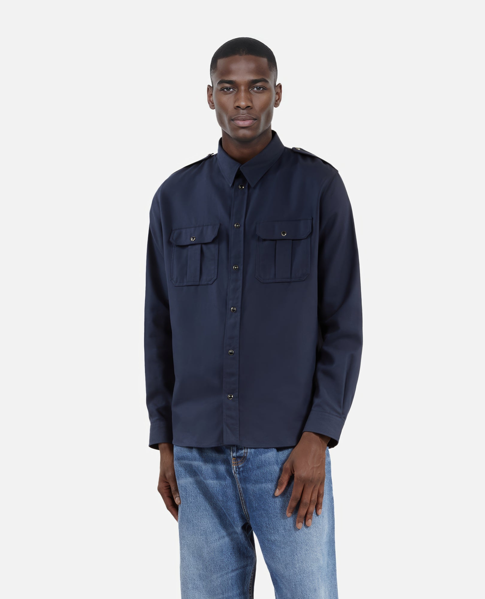 Shirt | Men | Navy Blue