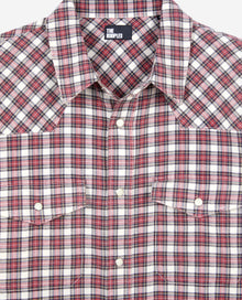 Checked Shirt | Men | Black Ecru Red