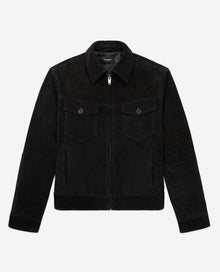 Suede Jacket | Men | Black