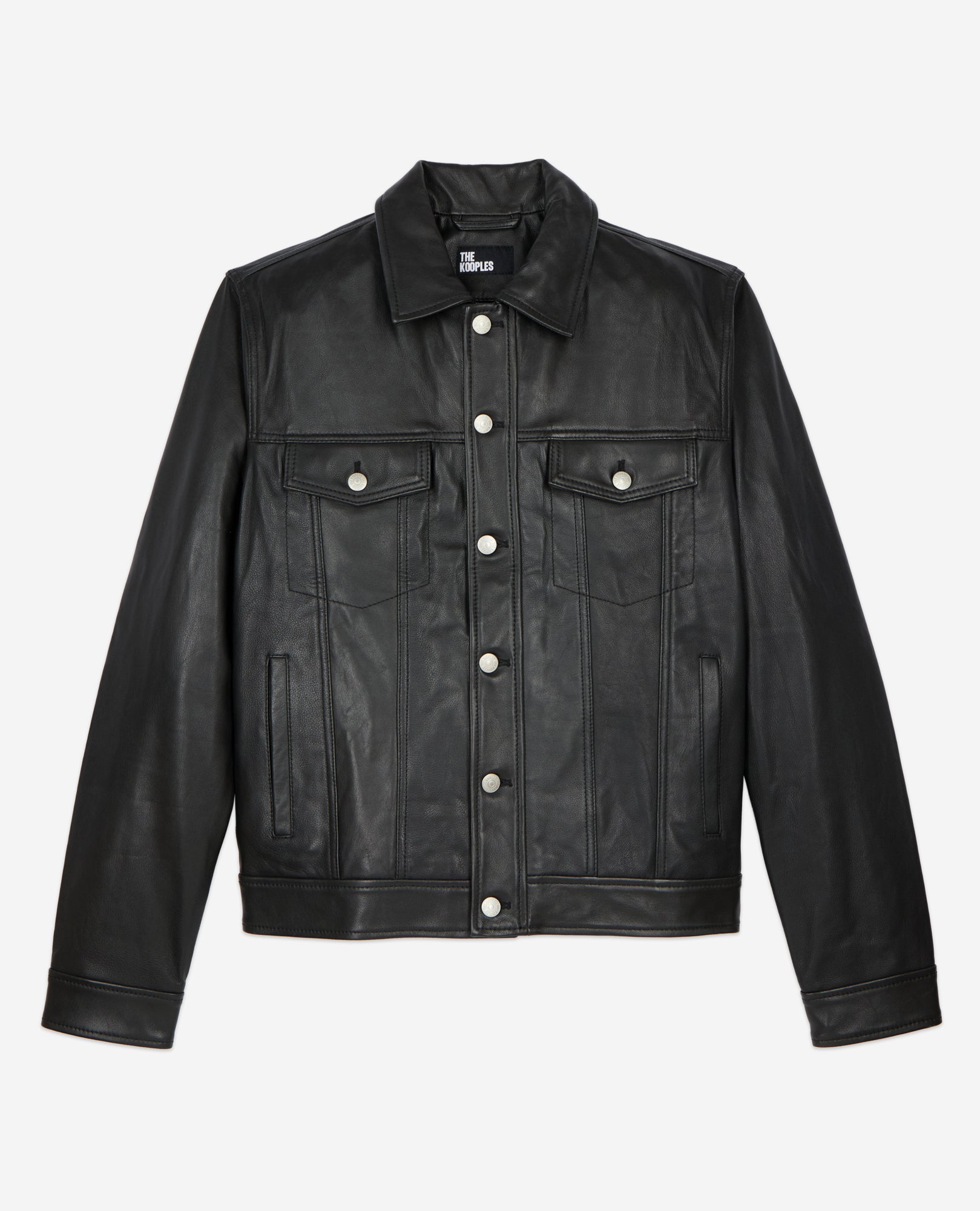 Leather Jacket | Men | Black