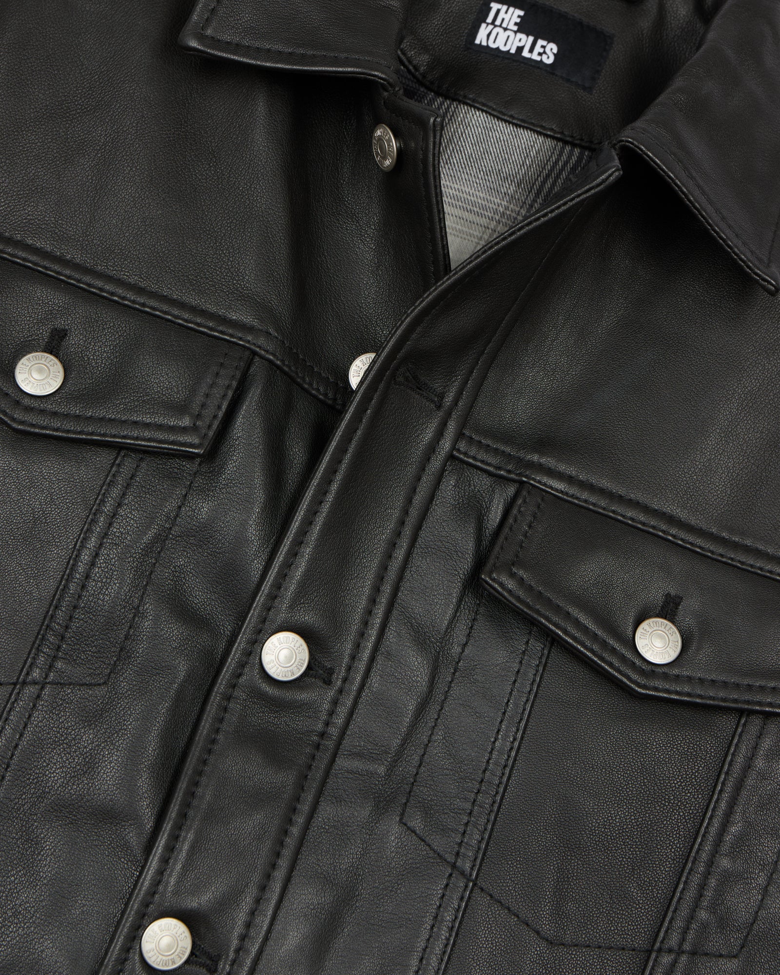 Leather Jacket | Men | Black