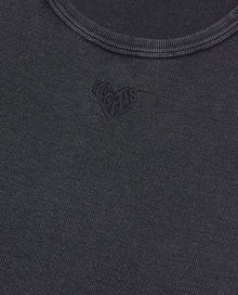 Kooples Heart Tank Top | Men | Black Washed