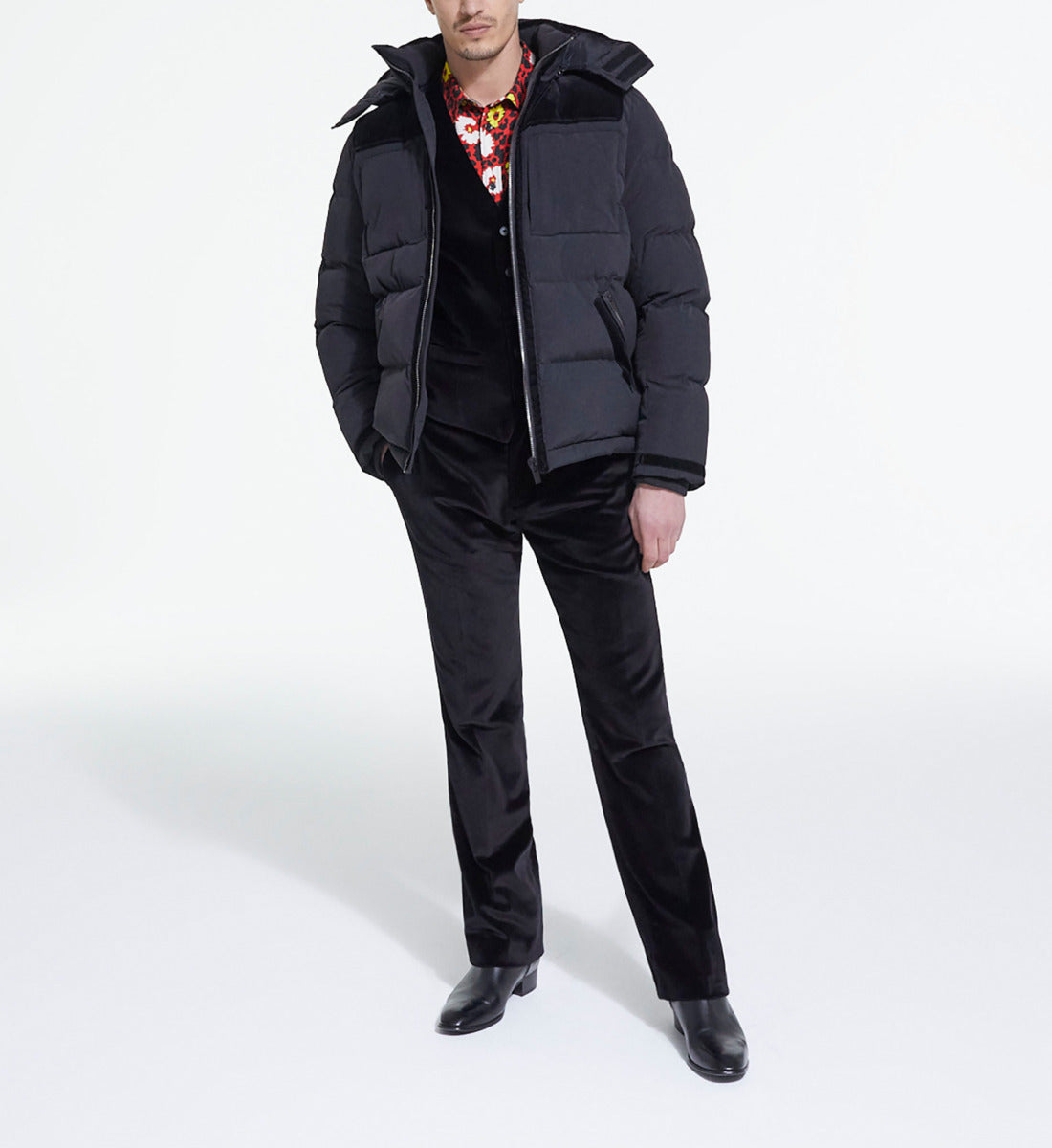 Down Jacket | Men | Black