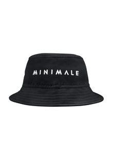 Hide & Seek Bucket Hat | Black x White Logo