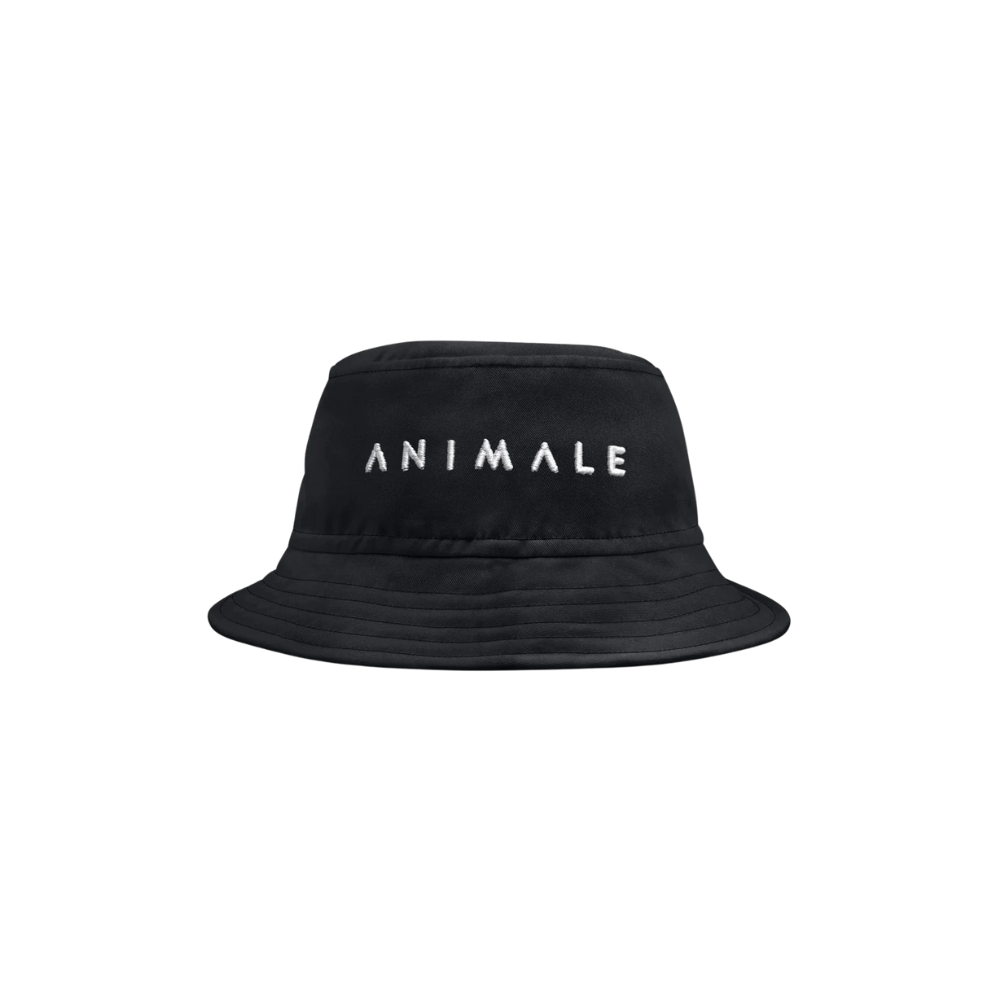 Hide & Seek Bucket Hat | Black x White Logo