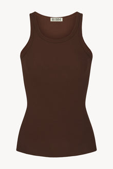 HIGH NECK FITTED TANK - ETERNE