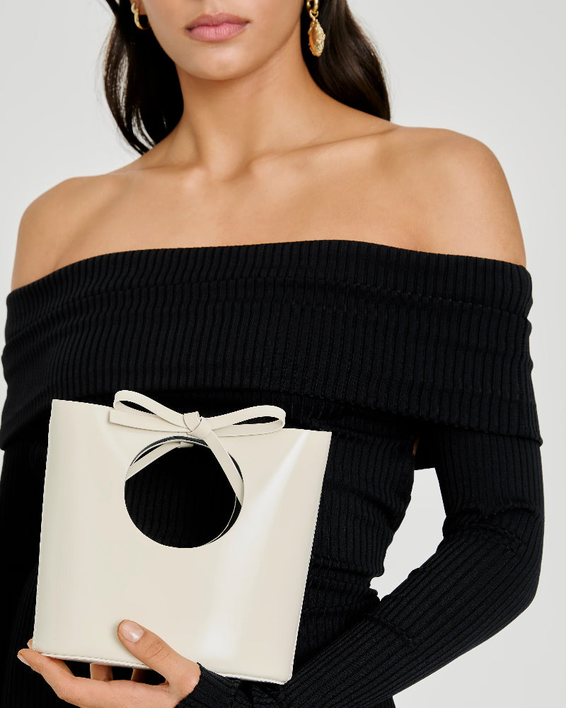 Ballet Clutch | Stone