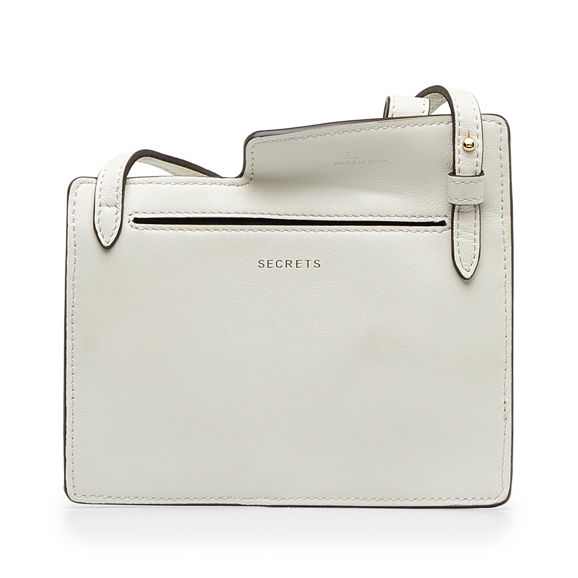 Fendi | Pre-Owned Bustine Mini Century | White