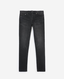 Slim-Fit Faded Jeans | Men | Black Washed