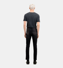 Slim Biker Jeans | Men | Black Washed