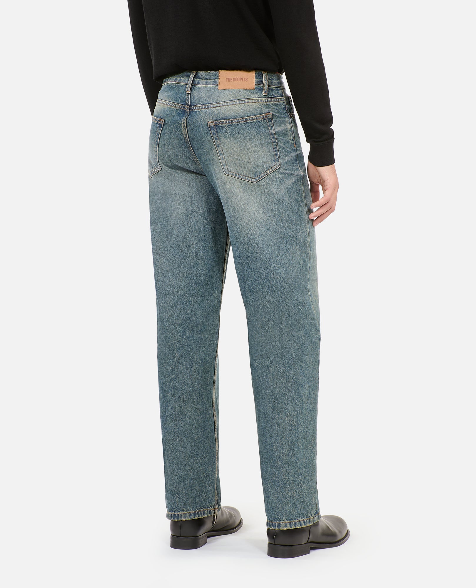 Light Blue Straight Jeans | Men | Rapiece