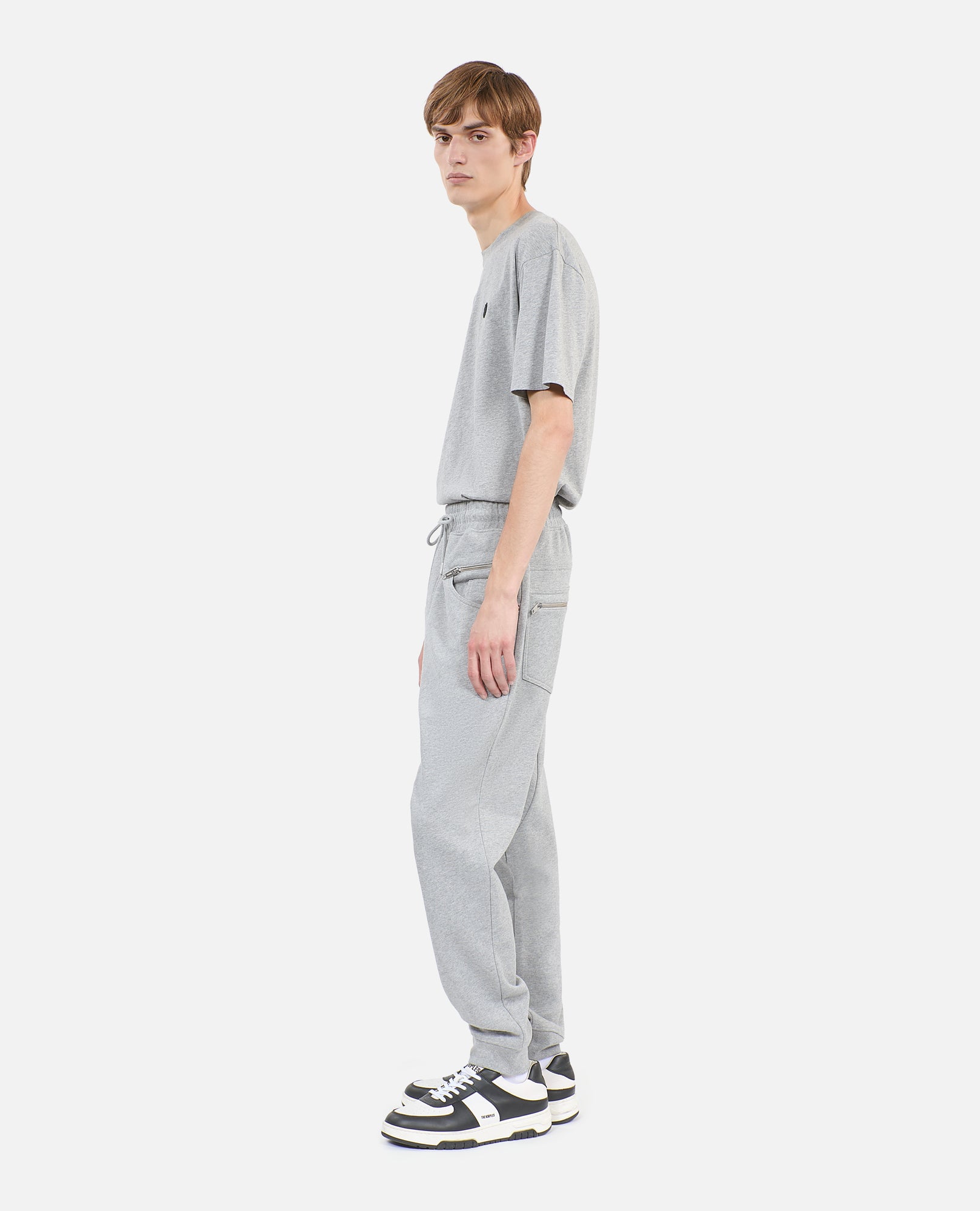 Grey Tracksuit Trousers | Men | Ardoise