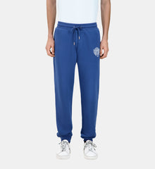 Royal Blue Logo Tracksuit Trousers | Men | Middle Navy