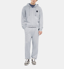 Blazon Tracksuit Trousers | Men | Grey Melange