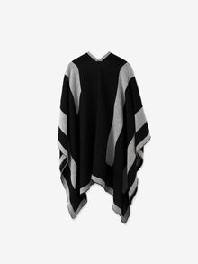 Womens | Icon Poncho | Black/Cool Gray