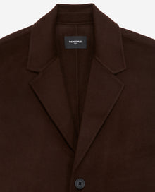 Double-Faced Wool Coat | Men | Brown