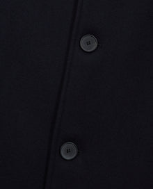 Blue Wool Coat | Men | Dark Navy