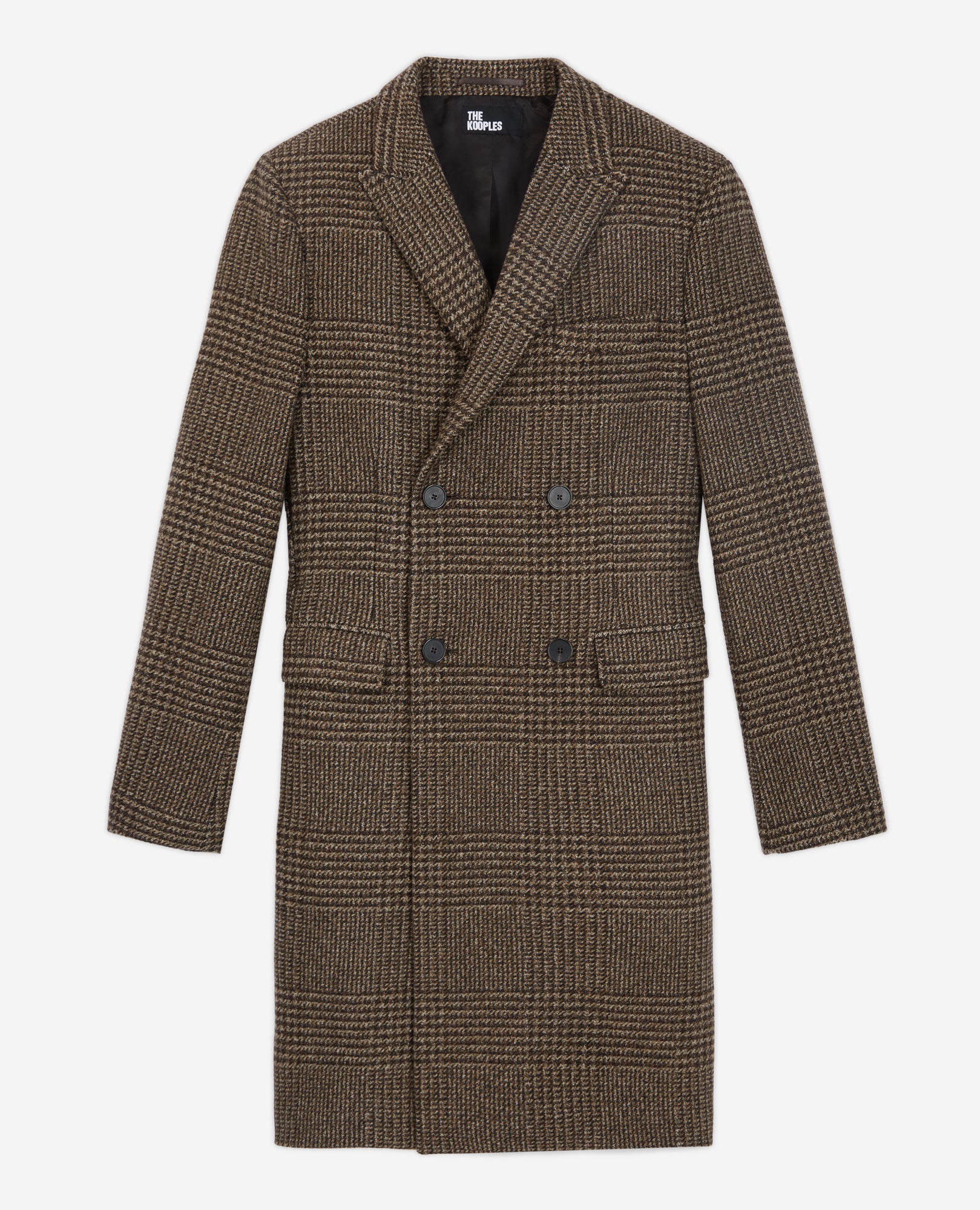 Wool Coat | Men | Brown