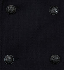 Blue Wool Coat | Men | Dark Navy