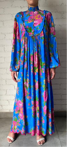 Hemant & Nandita | Aara Long Dress | Blue
