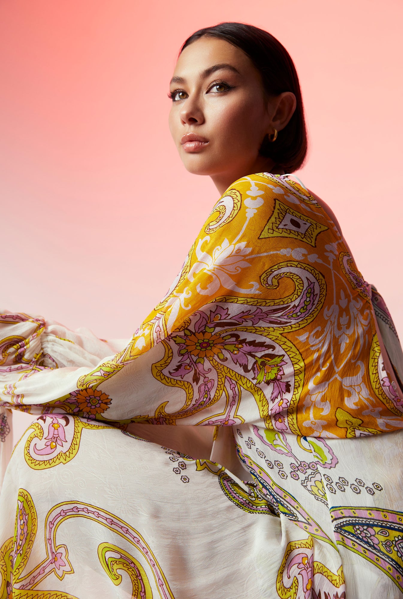 Hemant & Nandita | Agra Kaftan | White