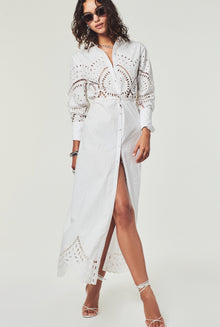 Aisha Long Shirt Dress