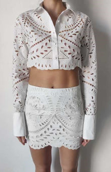 Hemant & Nandita | Aisha Mini Skirt | White