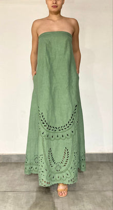 Hemant & Nandita | Alya Long Dress | Green