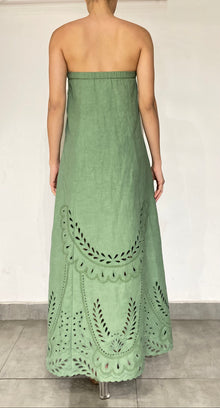 Hemant & Nandita | Alya Long Dress | Green