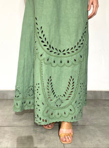 Hemant & Nandita | Alya Long Dress | Green