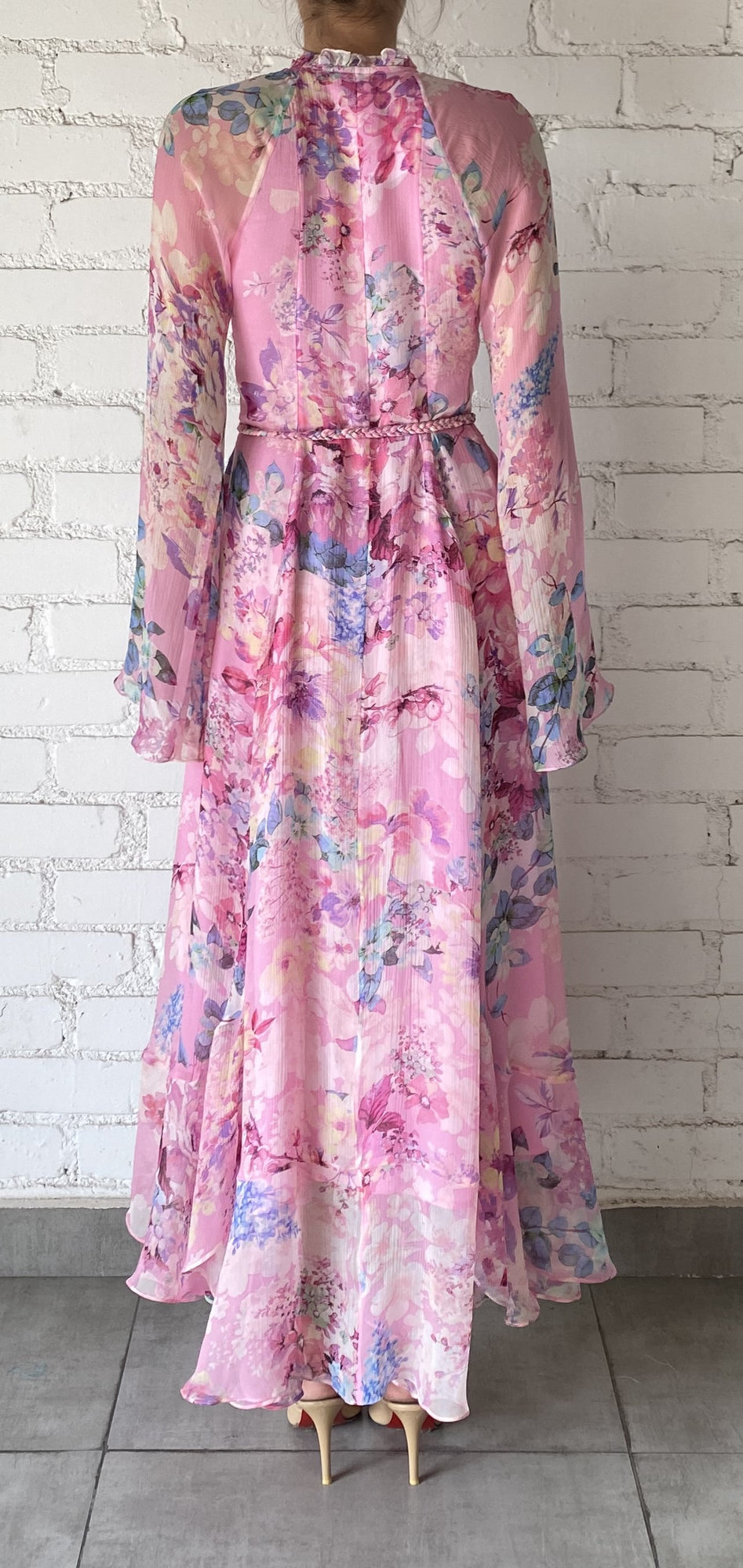 Hemant & Nandita | April High Low Dress | Pink