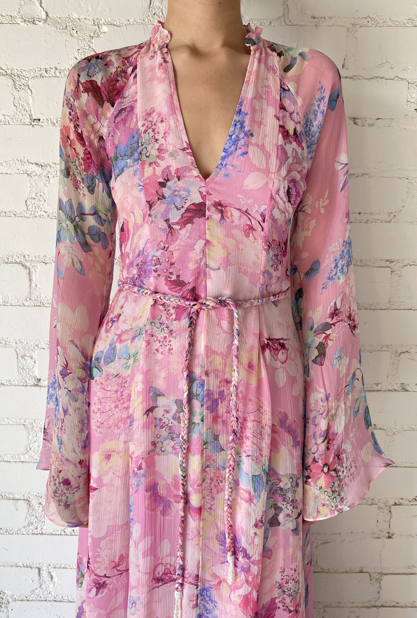 Hemant & Nandita | April High Low Dress | Pink