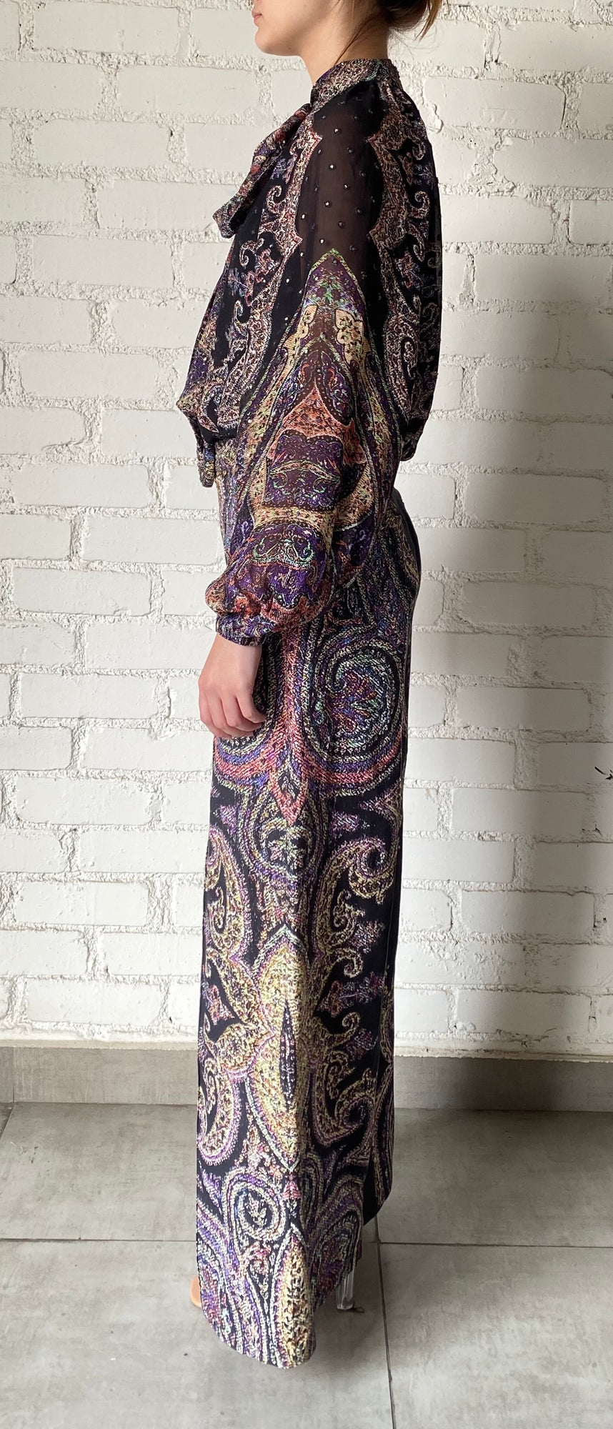 Hemant & Nandita | Arka Flared Pants | Black