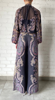 Hemant & Nandita | Arka Flared Pants | Black