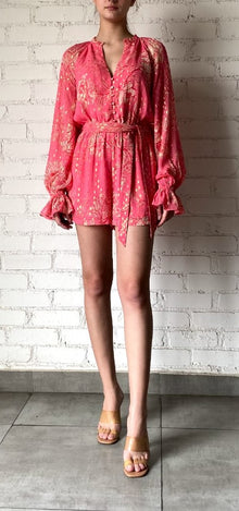 Hemant & Nandita | Asha Floral Romper | Pink