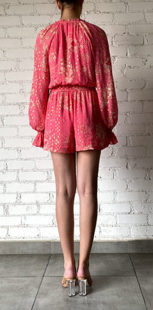 Hemant & Nandita | Asha Floral Romper | Pink